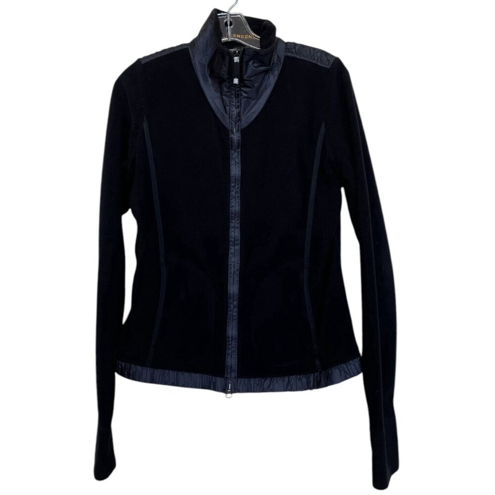 Frauenschuh Jacket‎ Womens Size Large Black Fleece Full Zip